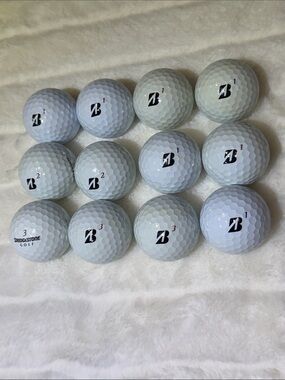 (12) Bridgestone Tour B – Hand Cleaned – Mint Condition
